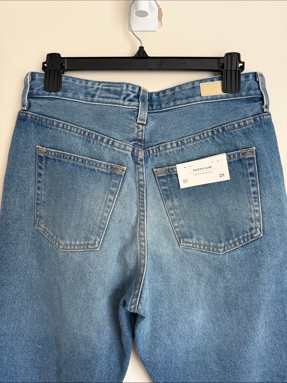 Ag Adriano Goldschmied Alexxis High Rise Vintage Slim Jeans size 29 NWT - Picture 7 of 9